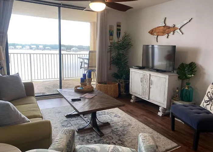 Compass Point 506: Lagoon-front With Pool And Pier Gulf Shores